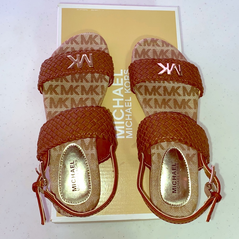 Michael Kors Strappy Sandal (Girl’s)
